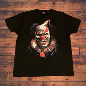 Spirit Halloween Scary Clown Shirt Costume Spooky Spencer’s ICP Pennywise IT